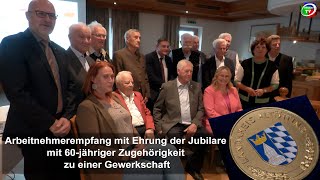 60 Jahre Mitglied bei einer Gewerkschaft [upl. by Lanette]