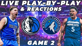 Dallas Mavericks vs Minnesota Timberwolves  Live PlayByPlay amp Reactions [upl. by Harry]