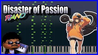 ♪ Disaster of Passion Piano Tutorial Guilty Gear Strive Mays Theme [upl. by Ermentrude]