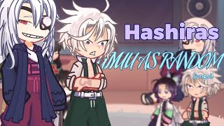 Hashiras react to Giyuu as random songs 1 [upl. by Trill]