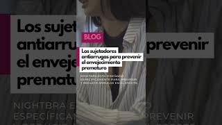 Los sujetadores antiarrugas para prevenir el envejecimiento prematuro  NightBra [upl. by Sacrod]