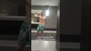 37th Workout 6000 Calorie Diet fyp explore motivation aesthetic gym fun viralvideo youfit [upl. by Baylor]