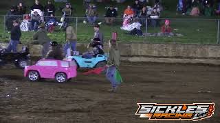 Helltown Madness  111624  Adult Power wheels Race [upl. by Nylemaj]