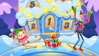 Christmas Advent Calendar 2023 First Week in Candy Crush Saga New Frontpage and Melody [upl. by Ordnajela]