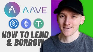 Aave Tutorial How to Lend amp Borrow Crypto on Aave [upl. by Kristien195]