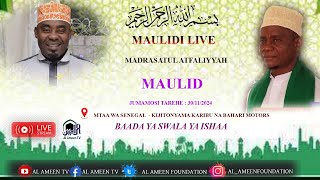 🔴LIVE MAULIDI MADRASATUL ATFALIYYAH MTAA WA SENEGAL KIJITONYAMA LEO TAREHE 30112024 [upl. by Gerg]