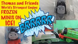 Thomas and Friends Worlds Strongest Engine  Frozen Minis on Ice [upl. by Alakim]