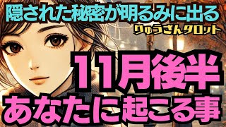 【個人鑑定級】11月後半、あなたに起こる事😎タロット占い🔮11月15日から30日の凄い期間がやってきた。 [upl. by Colette]