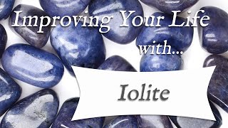 IOLITE 💎 TOP 4 Crystal Wisdom Benefits of Iolite Crystal  Stone of Intuition [upl. by Mosby290]