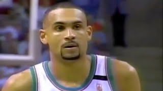 Grant Hill Pistons 24pts 8asts vs Hawks 1997 Playoffs [upl. by Inna]