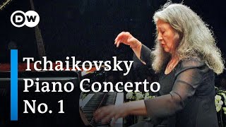 Tchaikovsky Piano Concerto No 1  Martha Argerich Charles Dutoit amp the Verbier Festival Orchestra [upl. by Hannaj216]