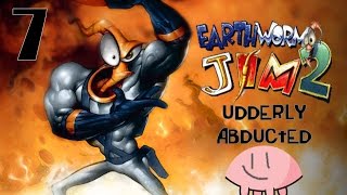 🐟 Earthworm Jim 2 PS1 Playthrough  7  Udderly Abducted [upl. by Amari812]