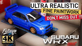 Furuya 164  Subaru Impreza WRX STI l Cinema Shot 4K Diecast [upl. by Bahner]