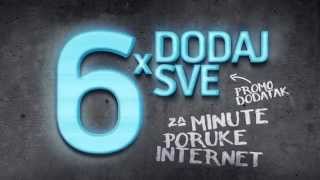 Telenor Pripejd 6xDODAJ SVE PROMO [upl. by Alyekahs823]