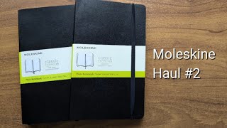 Moleskine Haul 2 [upl. by Brandi884]