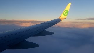 Transavia Boeing 737700  Foggy Evening Landing At Berlin Schönefeld [upl. by Toffic376]