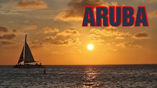 Our Cruise Adventure ARUBA One Happy Place Island Tour Shopping Eagle Beach Sunset amp More [upl. by Kahcztiy46]