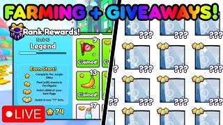 Pet Sim 99 Giveaway Stream🔴 Lots Of Giveaways [upl. by Noella244]