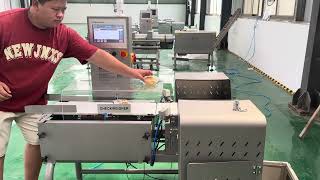 Fanchitech FACW230D20 high accuracyamphigh speed dynamic checkweigher [upl. by Fulvia]