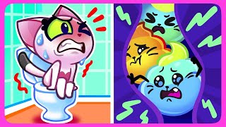 Yes Potty Party 🚽 Potty Trainings 🌟 Morning Educational Cartoon For Kids by PurrPurr Stories [upl. by Anaerda]