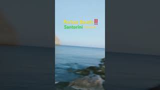 PERISSA BEACH Santorini LStravel beachparadise naturelovers beachlover [upl. by Kristin]