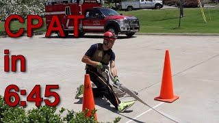 Firefighter CPAT Test in 645 [upl. by Arin]