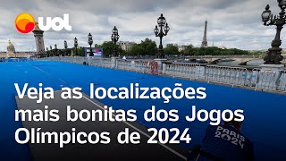 Olimpíadas 2024 Fotos mostram as localizações mais bonitas dos Jogos Olímpicos de Paris [upl. by Dnomsad829]