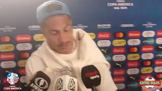 Paolo Guerrero quotMis compañeros hicieron un gran partidoquot [upl. by Icyak]