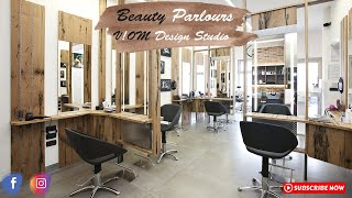 Beauty Salon Setup at Low Budget  Parlour Interior Design Ideas [upl. by Joselow]