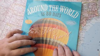 ASMR Around the World in 80 Days Part 1 USA UK Ireland Iceland  Soft Spoken Magazine Reading [upl. by Biel753]