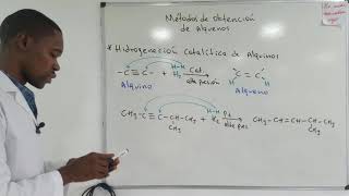 Hidrogenación Catalítica de Alquinos  Reacciones de Alquinos  Obtención de Alquenos [upl. by Annahsohs407]