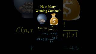 Lottery Combinations  Discrete Mathematics [upl. by Neerroc]