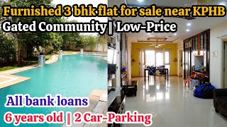 3 bhk flat for sale near KPHB  Gated Community  1933 Sft  LowPrice  Code PAR 687 ✨️ [upl. by Aicened]