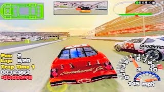 Nascar Thunder 2002 PS1 Race 1441 MBNA Platinum 400 [upl. by Alida]