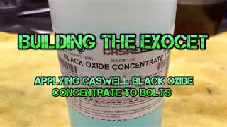 Applying Caswell Black Oxide Coating [upl. by Rosemaria928]