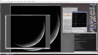 Stacking Nonlinear Images the Moon with PixInsight [upl. by Utter22]