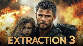 Extraction 3 Full Movie 2025 Facts  Chris Hemsworth Idris Elba  Review [upl. by Inaluahek]