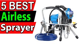 5 Best Airless Spraying Machine In 2024 [upl. by Studdard633]