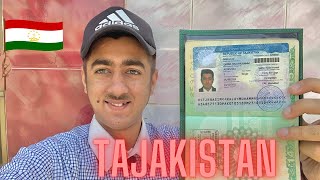 Tajikistan Sticker Visa 2024  Tajikistan Full Visa Process  Visa Fees Visa validity Process Time [upl. by Gabi]