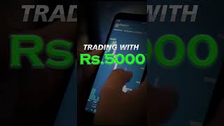 Day 3 of Challenge  Trading with 5000 Strategy to earn 250000 trading strategy nifty crypto [upl. by Enialahs]