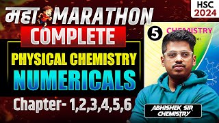 PHYSICAL CHEMISTRY MAHAMARATHON 1 tO 6  MAHAREVISION Class 12 BOARD EXAM 2024 Abhishek Sir ASC [upl. by Damal164]