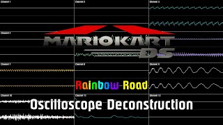 Mario Kart DS  Rainbow Road Oscilloscope Deconstruction [upl. by Farrand]