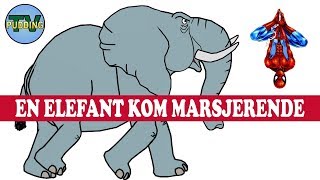 En elefant kom marsjerende  Norske barnesanger [upl. by Irrej]