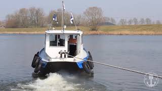 Trekproef jachtjes en scoutingslepers in de biesbosch [upl. by Prissie]