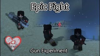 Minecraft  Epic Fight Mod quotRun and Gunquot Experiment with Guns [upl. by Erminia968]