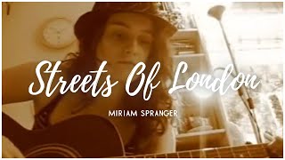 Streets of London  Ralph McTell Miriam Spranger Acoustic Guitar Cover [upl. by Anama]