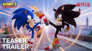 Sonic The Hedgehog 3 New upcoming Movie Netflix Teaser Trailer 2024 [upl. by Mure]