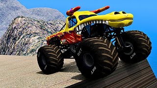 El TORO Monster Truck Cliff Jump Madness  Extreme Stunt Compilation [upl. by Ynnor]