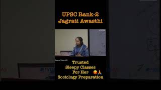 Jagrati Awasthi talking about her Sociology Sources and Strategy 😊🙏 [upl. by Sherfield]