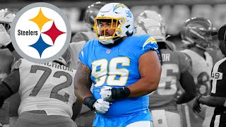 Breiden Fehoko Highlights 🔥  Welcome to the Pittsburgh Steelers [upl. by Alayne550]